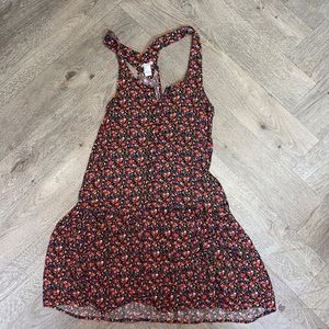 Pink Floral Forever 21 Tank Dress